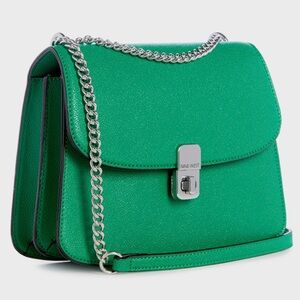 NWT Nine West Minka  Egan Leather Crossbody